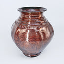 Copper Raku Vase