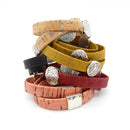 Medium Triple Wrap Portuguese Cork Bracelet