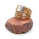 Medium Double Wrap Portuguese Cork Bracelet