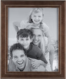 Kieva Distressed Brown Solid Wood 8X10 Frame