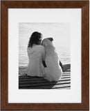 Kieva Brown Solid Wood 11X14 Frame