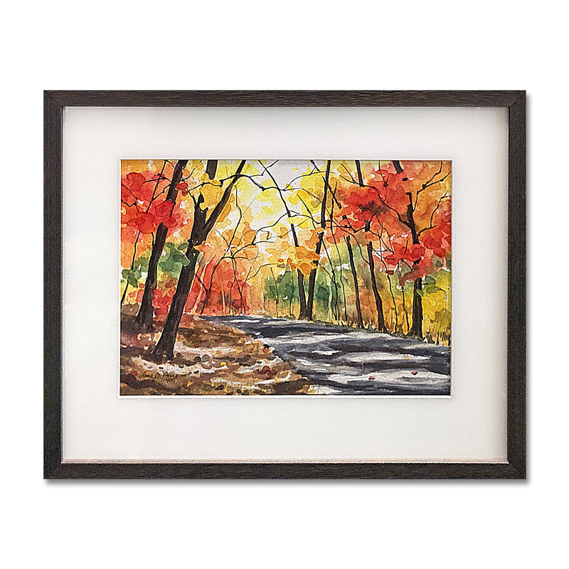 Blue Ridge Parkway 16X20 Watercolor