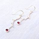 Ruby Branch Earring