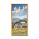 Carolina Barn 13X25 Acrylic On Wood