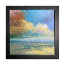 Distant Storm 9X9 Oil On Panel