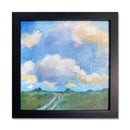 Winding Road 9X9 Oil On Panel