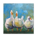 Off To the Pond 10X10 Oil On Board