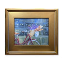 Baguette & Bicycle 13X15 Oil On Board