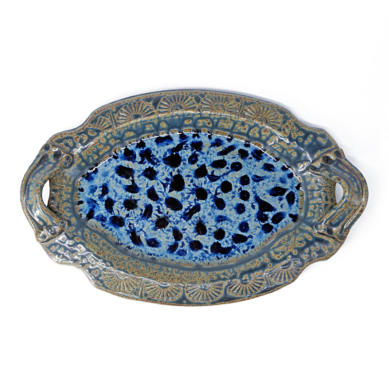 Serving Tray Blue