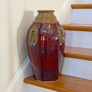 Burgundy Vessel Large