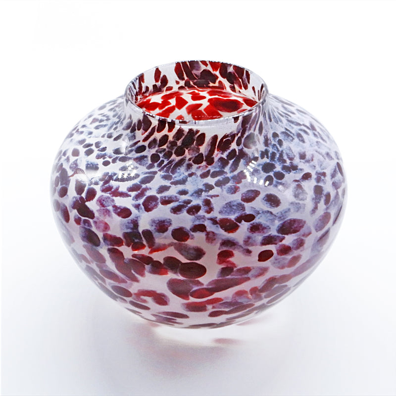 Red/White Olla Vase
