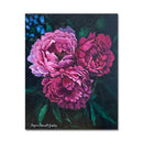 DC Peonies 8X10 Oil On Wood Block