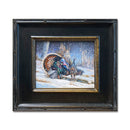 Snowy Turkey 15X17 Oil On Board