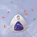 Sugalite and Opal Necklace