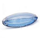 Oval Bread Tray w/Handles Sky