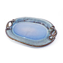 Serving Tray w/Handles Md Mist