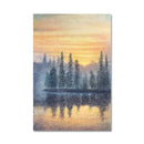 Day Break On Stirling Creek 18X27 Oil On Aluminum Leaf