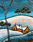 Snow Day 11X14 Print