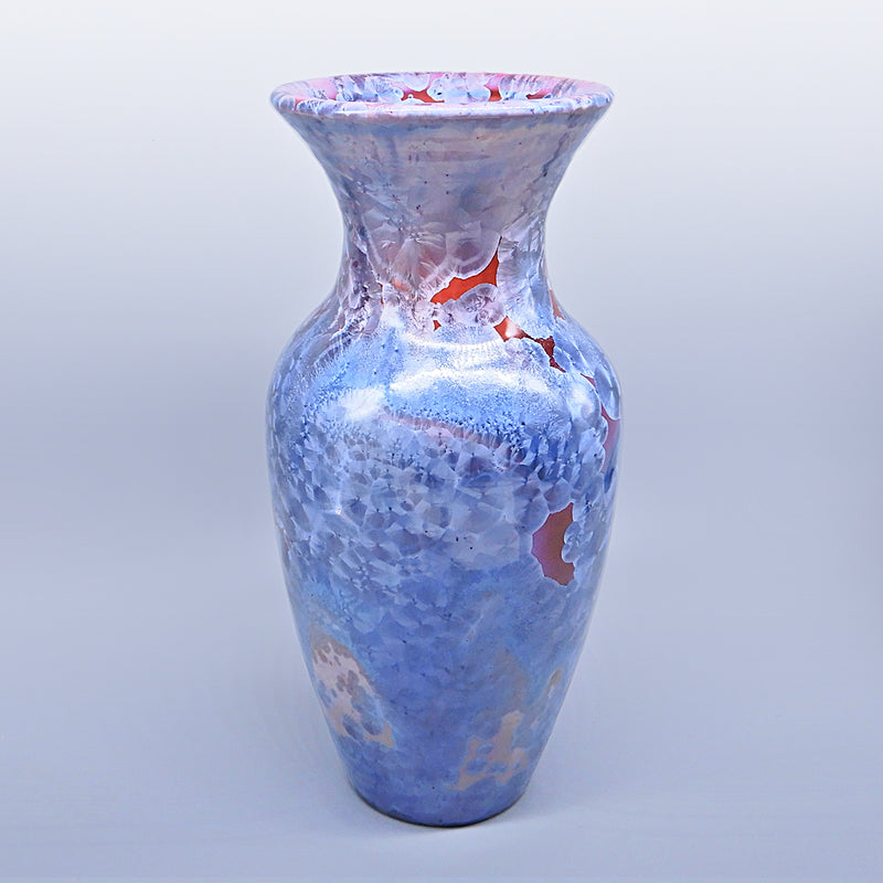 Blue Violet and Red Medium Vase