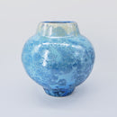 Round Blue Vase