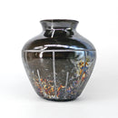 Resist Raku Vase