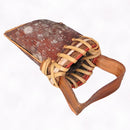 Small Hickory Handle Tall Basket