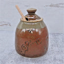 Honey Pot w/Bronze Bee - Brick