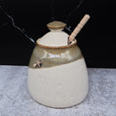 Honey Pot w/Bronze Bee - Iris