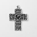 Cross, w/Heart
