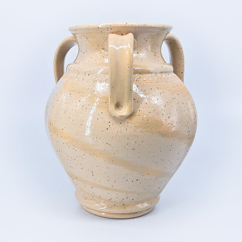 Catawba Valley Swirl Vase With 3 Handles