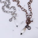 Big Chain With Crystal Necklace