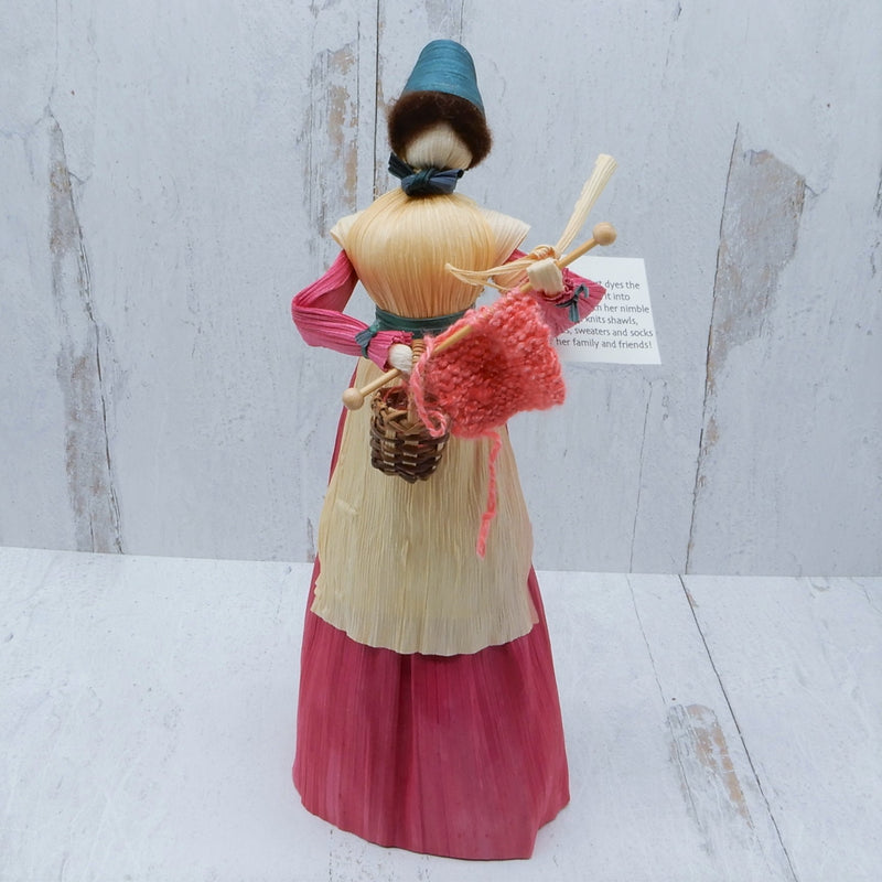 Knitter Corn Shuck Doll